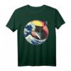 Lustiges Große Welle Kawaii Katze Hai Kätzchen T-Shirt – Japanisches Design, Anime & Streetwear Style, Perfekt für Kunst- und Japan-Fans
