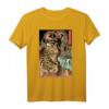 Retro Vintage Drache gegen riesigen Tiger Japanisches T-Shirt - Episches Anime- und Manga-Design für Kunstliebhaber und Japan-Fans