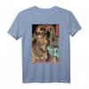 Retro Vintage Drache gegen riesigen Tiger Japanisches T-Shirt - Episches Anime- und Manga-Design für Kunstliebhaber und Japan-Fans