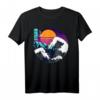 The Great Wave Off Kanagawa Vaporwave Otaku Japan Liebhaber T-Shirt – Einzigartiges Kunstdesign für Anime-, Manga- & Japan-Fans