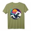 The Great Wave Off Kanagawa Vaporwave Otaku Japan Liebhaber T-Shirt – Einzigartiges Kunstdesign für Anime-, Manga- & Japan-Fans
