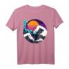 The Great Wave Off Kanagawa Vaporwave Otaku Japan Liebhaber T-Shirt – Einzigartiges Kunstdesign für Anime-, Manga- & Japan-Fans