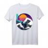 The Great Wave Off Kanagawa Vaporwave Otaku Japan Liebhaber T-Shirt – Einzigartiges Kunstdesign für Anime-, Manga- & Japan-Fans