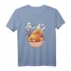 Große Ramen Welle vor Kanagawa - Japanisches Kawaii Kanji Art T-Shirt für Ramen & Sushi Fans, Perfekt als Geschenk zu Weihnachten, Neujahr oder Geburtstag