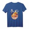 Große Ramen Welle vor Kanagawa - Japanisches Kawaii Kanji Art T-Shirt für Ramen & Sushi Fans, Perfekt als Geschenk zu Weihnachten, Neujahr oder Geburtstag