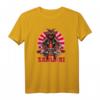 Vintage Japanische Geisha und Samurai T-Shirt – Retro Kunstdesign für Japan-Fans und Kulturliebhaber