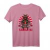 Vintage Japanische Geisha und Samurai T-Shirt – Retro Kunstdesign für Japan-Fans und Kulturliebhaber