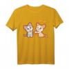 Funny Anime Baka Katzen Slap T-Shirt - Japanisches Baka Wort & Ohrfeigen Design für Anime, Kawaii & Japan Fans, ideal für Conventions