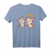 Funny Anime Baka Katzen Slap T-Shirt - Japanisches Baka Wort & Ohrfeigen Design für Anime, Kawaii & Japan Fans, ideal für Conventions