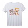 Funny Anime Baka Katzen Slap T-Shirt - Japanisches Baka Wort & Ohrfeigen Design für Anime, Kawaii & Japan Fans, ideal für Conventions