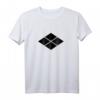 Vintage Black Takeda Japan Kamon T-Shirt – Traditionelles minimalistisches Design des Takeda-Klans aus der Sengoku-Periode