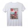 Vintage japanischer Tempel Japan Kunst T-Shirt – Perfekt für Japan Fans, Vaporwave Liebhaber und Kunstenthusiasten