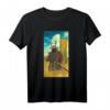 Samurai mit Katana-Schwert auf dem Fuji - Japanische Kunst T-Shirt für Reisende, Kulturfans & Japan-Liebhaber