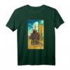 Samurai mit Katana-Schwert auf dem Fuji - Japanische Kunst T-Shirt für Reisende, Kulturfans & Japan-Liebhaber