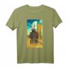 Samurai mit Katana-Schwert auf dem Fuji - Japanische Kunst T-Shirt für Reisende, Kulturfans & Japan-Liebhaber