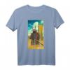 Samurai mit Katana-Schwert auf dem Fuji - Japanische Kunst T-Shirt für Reisende, Kulturfans & Japan-Liebhaber