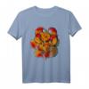 Kawaii Kitsune Yokai-Figur aus Japan - Neunschwänziger Fuchs T-Shirt für Fans japanischer Mythologie und Kultur