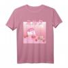 Lustiges 90s Retrostyle Japanisches Kawaii Erdbeermilch Shake T-Shirt – Perfektes Geschenk für Manga, Anime, Cosplay & Japan Fans
