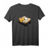 Gudetama Ei Japan Faules Hanging T-Shirt - Offiziell lizenzierte Sanrio Bekleidung für Fans