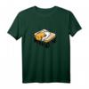 Gudetama Ei Japan Faules Hanging T-Shirt - Offiziell lizenzierte Sanrio Bekleidung für Fans
