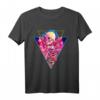 Vaporwave Skelett mit Blumen und japanischem Kanji 'innerer Turmoil' - Streetwear für traurige Jungen und Mädchen