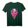 Vaporwave Skelett mit Blumen und japanischem Kanji 'innerer Turmoil' - Streetwear für traurige Jungen und Mädchen