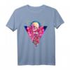 Vaporwave Skelett mit Blumen und japanischem Kanji 'innerer Turmoil' - Streetwear für traurige Jungen und Mädchen