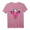 Vaporwave Skelett mit Blumen und japanischem Kanji 'innerer Turmoil' - Streetwear für traurige Jungen und Mädchen