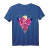 Vaporwave Skelett mit Blumen und japanischem Kanji 'innerer Turmoil' - Streetwear für traurige Jungen und Mädchen