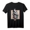 Japanisches Tattoo Demon Aesthetic Art Oni Hanya Maske T-Shirt – Perfekt für Anime-, Tattoo- und Kulturfans, ideal als Geschenk