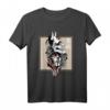 Japanisches Tattoo Demon Aesthetic Art Oni Hanya Maske T-Shirt – Perfekt für Anime-, Tattoo- und Kulturfans, ideal als Geschenk