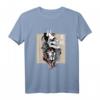 Japanisches Tattoo Demon Aesthetic Art Oni Hanya Maske T-Shirt – Perfekt für Anime-, Tattoo- und Kulturfans, ideal als Geschenk