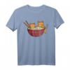 Kawaii Katze Ramen Anime T-Shirt – Japanisches Design für Katzen- und Ramen-Fans, perfekt als Geschenk für Anime und Liebhaber asiatischer Kultur