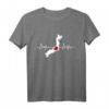 Japanische Flagge Herzschlag T-Shirt – Perfektes Geschenk zu Weihnachten & Geburtstag für Japan-Fans aller Altersgruppen
