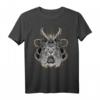 Japan Anime Maske Lion Style Samurai Oni Monster T-Shirt – Futuristisches Japan Tier Design für Otaku, Manga & Anime Fans
