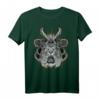 Japan Anime Maske Lion Style Samurai Oni Monster T-Shirt – Futuristisches Japan Tier Design für Otaku, Manga & Anime Fans
