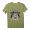 Japan Anime Maske Lion Style Samurai Oni Monster T-Shirt – Futuristisches Japan Tier Design für Otaku, Manga & Anime Fans