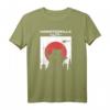 Hamsterzilla - Hamster Monster Tokio T-Shirt mit japanischer Flagge für Manga Fans & Tierliebhaber, Retro Vintage Design