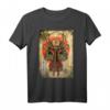 Star Wars Boba Fett Samurai Helmet T-Shirt - Lizenziertes Star Wars Merchandise für Fans