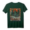 Kaiju Cthulhu Necronomicon Große Welle vor Kanagawa Kaijin T-Shirt - Klassisch geschnitten, doppelt genäht, für Anime- und Horror-Fans