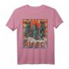 Kaiju Cthulhu Necronomicon Große Welle vor Kanagawa Kaijin T-Shirt - Klassisch geschnitten, doppelt genäht, für Anime- und Horror-Fans