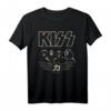 Kiss Love Gun Japan T-Shirt zum HapKitten - Offizielles Band-Merchandise, klassisch geschnitten