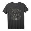 Kiss Love Gun Japan T-Shirt zum HapKitten - Offizielles Band-Merchandise, klassisch geschnitten