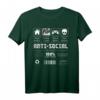 Anti Social Anime Liebhaber T-Shirt mit dunklem Humor – Für Spiel Süchtige & Geek Fans