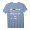 Anti Social Anime Liebhaber T-Shirt mit dunklem Humor – Für Spiel Süchtige & Geek Fans