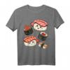 Kawaii Sushi Japan Liebhaber T-Shirt - Süßes Design für Anime-, Manga- und Japan-Fans, Perfekt als Geschenk für Teenager und Kinder