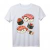 Kawaii Sushi Japan Liebhaber T-Shirt - Süßes Design für Anime-, Manga- und Japan-Fans, Perfekt als Geschenk für Teenager und Kinder