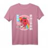 Erdbeer-Trinkmilch Rainbow Japan Otaku Vaporwave Anime T-Shirt – Retro-Kunst mit Kawaii Früchten für Manga, Anime & Japan-Fans