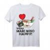 Lustiges Sushi T-Shirt Maki Japan - Perfekt als Geschenk für Sushi- und Japan-Küchenliebhaber