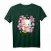 Japanisches Glücks T-Shirt mit Maneki Neko Katze und Kirschblüten – Kawaii Design, ideales Geschenk für Glück und Tradition